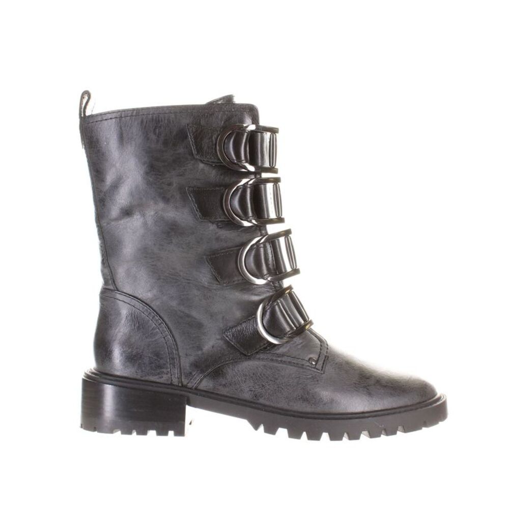 Vince Camuto Womens Frishea Black Fashion Boots Size 8 Medium (B, M)